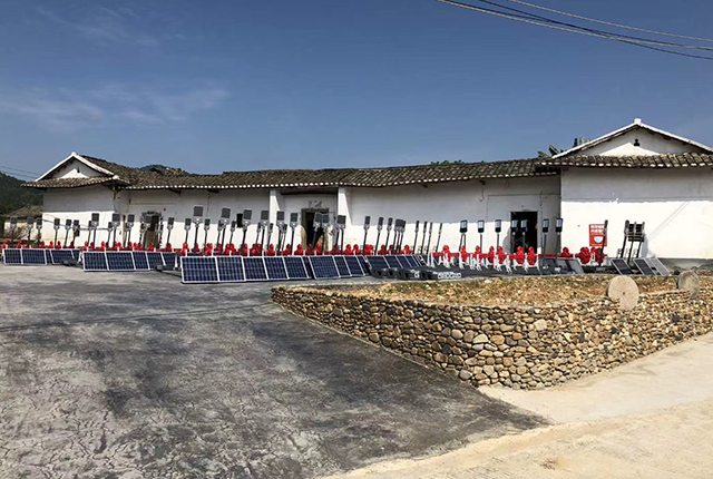 太陽(yáng)能路燈安裝