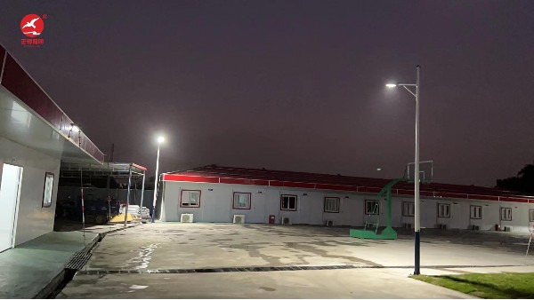 順德中交路橋華南工程項(xiàng)目部市電路燈案例