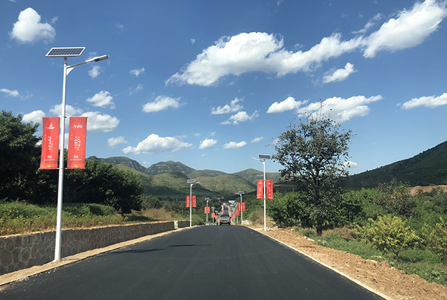 農村太陽能路燈